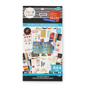 The Happy Planner - Value Pack Stickers - Teachers Rule